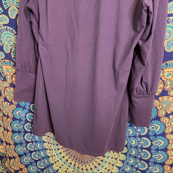 SEXY Ladies mint flowy cowl neck tunic purple by Weekenders size Lsarge - Picture 14 of 14